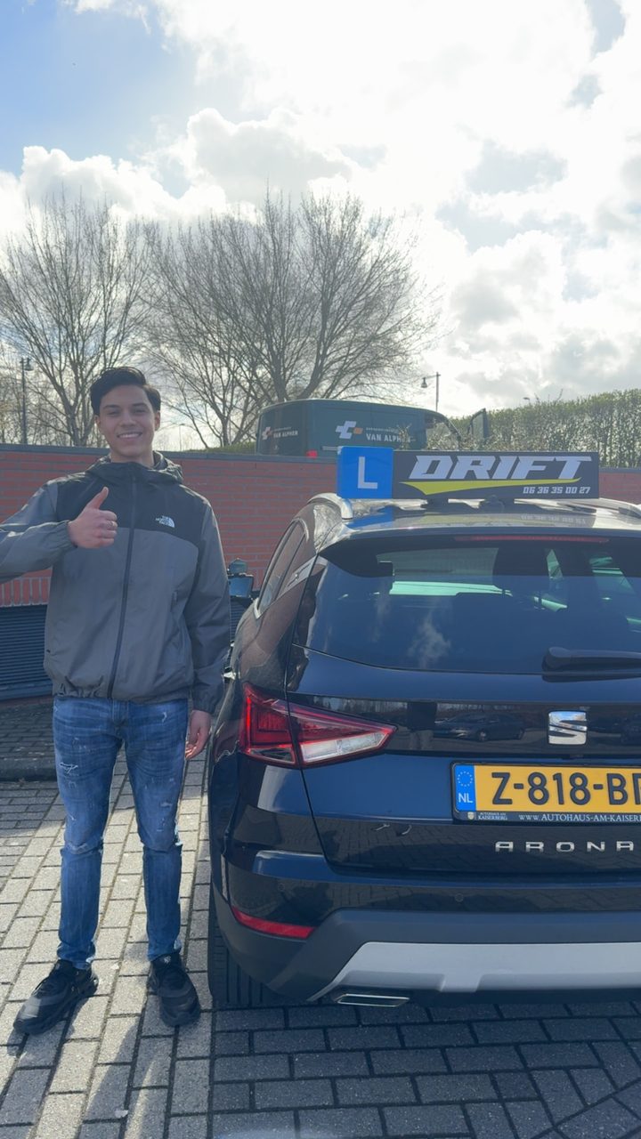 Geslaagde leerling van Rijschool Drift, foto 3